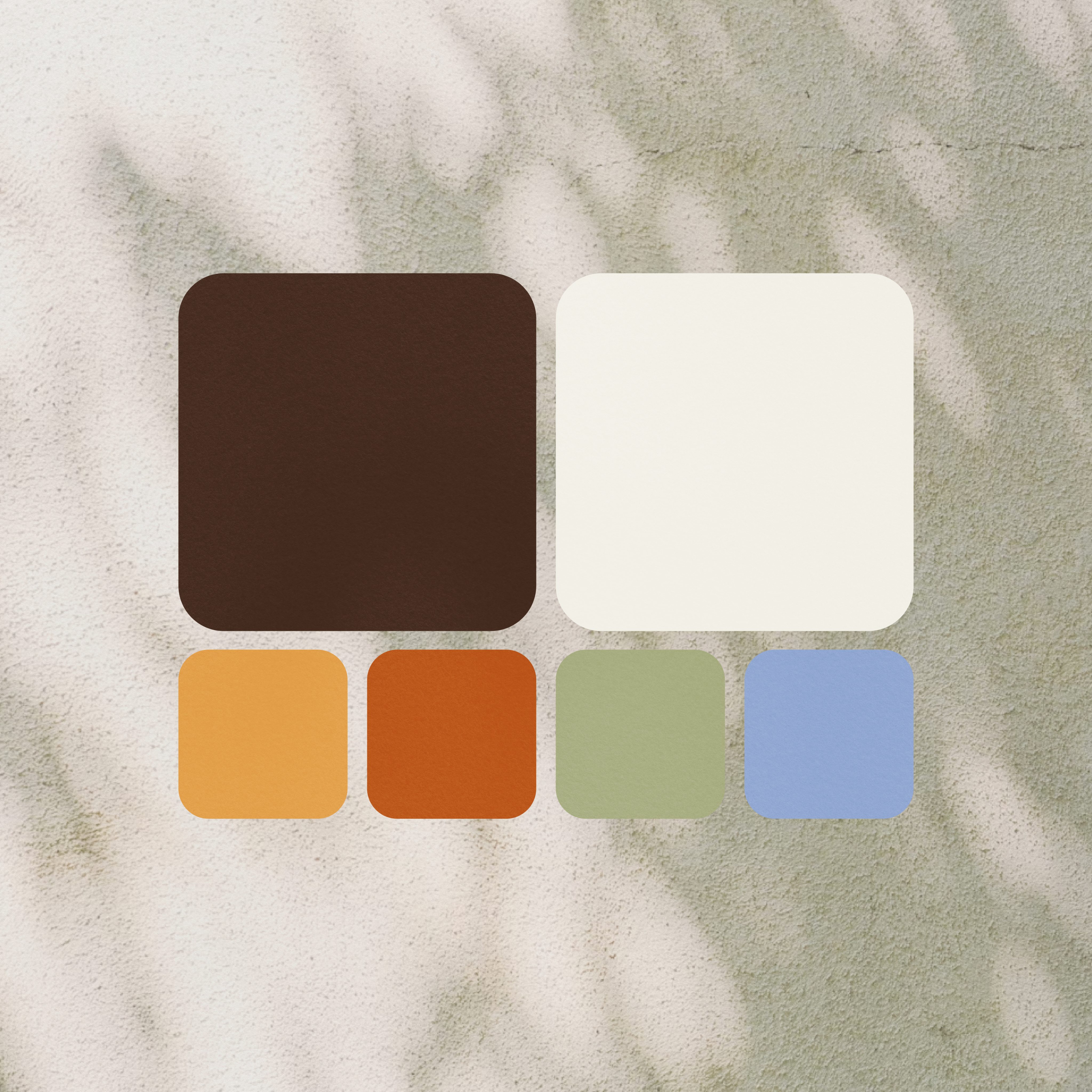 Graphic of a close up of a website depicting an Our Projects page with sample project names and dates.